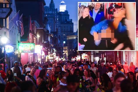 woman flashing on espn|ESPN airs woman's NSFW flashing on Bourbon Street during .